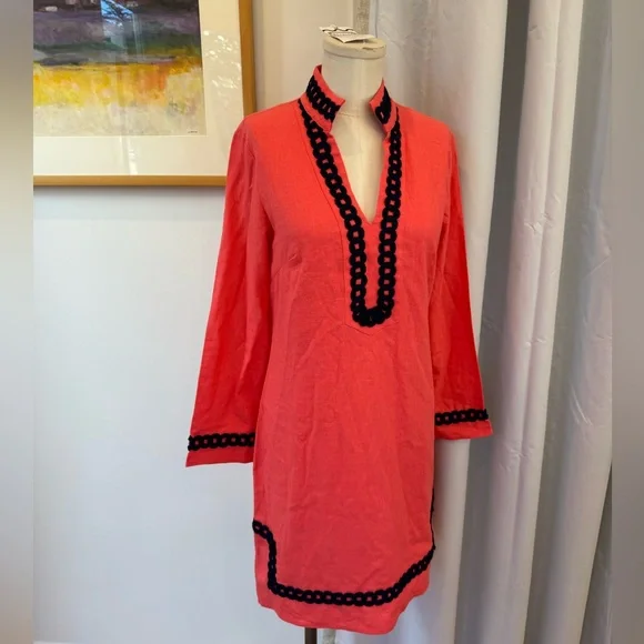 Sail To Sable French Terry Long Sleeve Tunic Dress